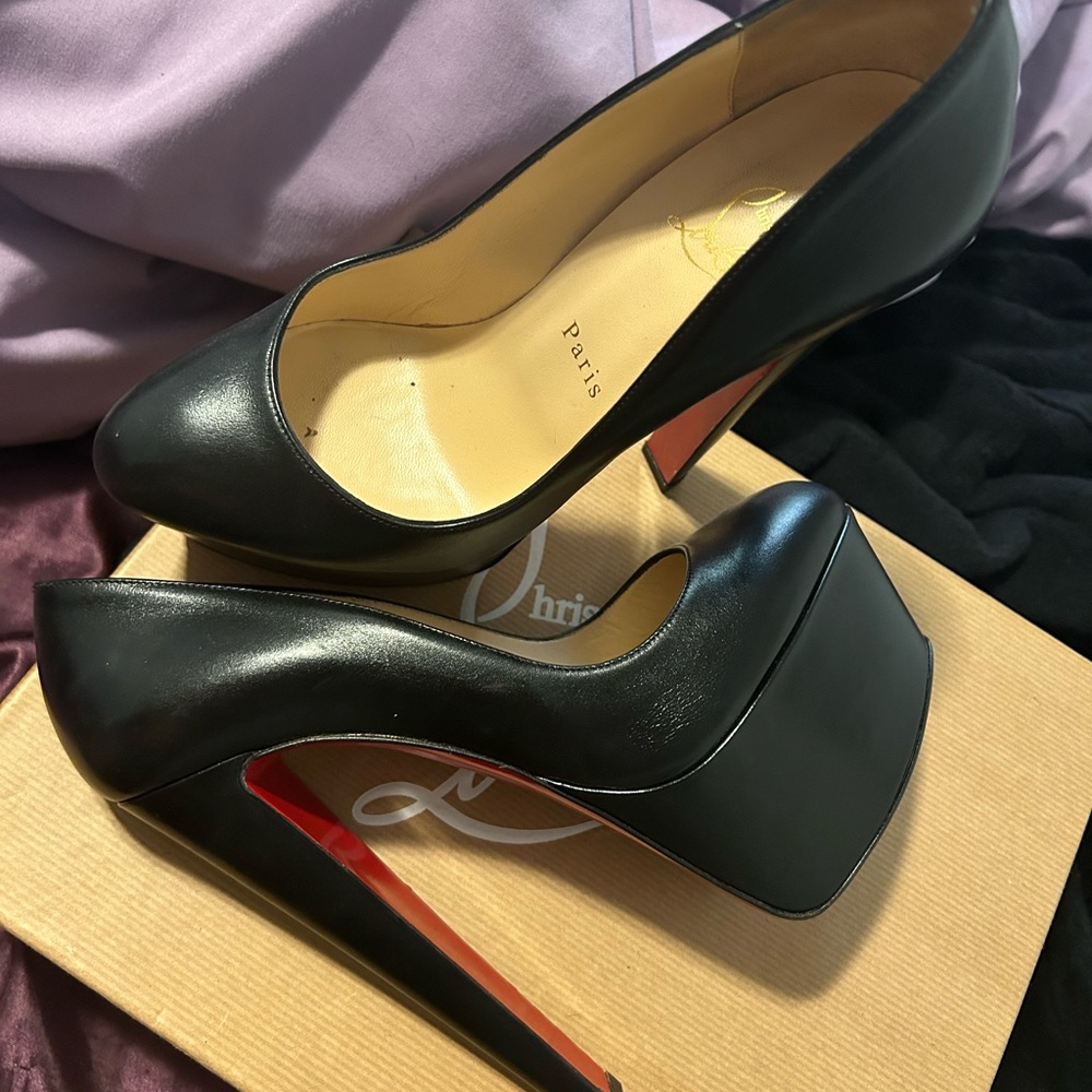 Christian Louboutin Paris size 8 worn a couple of times